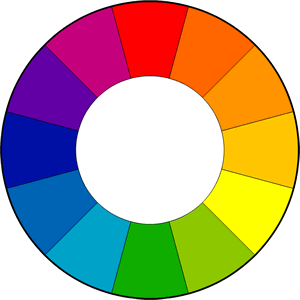 la roue des couleurs